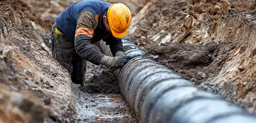 Sewer Replacement in Hampton Bays