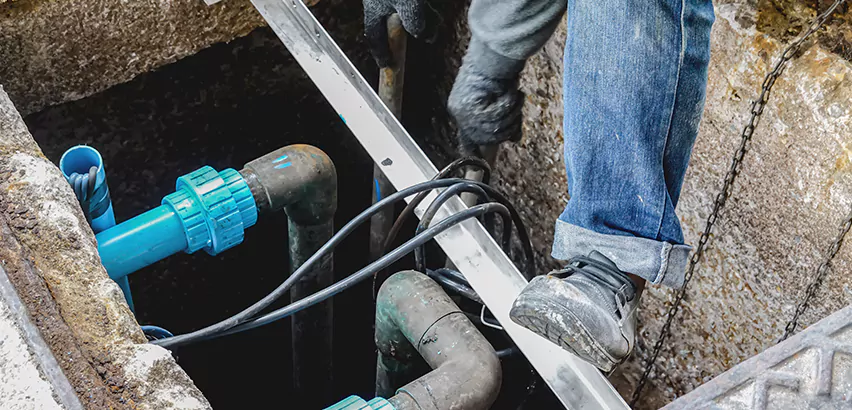Zoeller Sewage Ejector Pump System in Hampton Bays