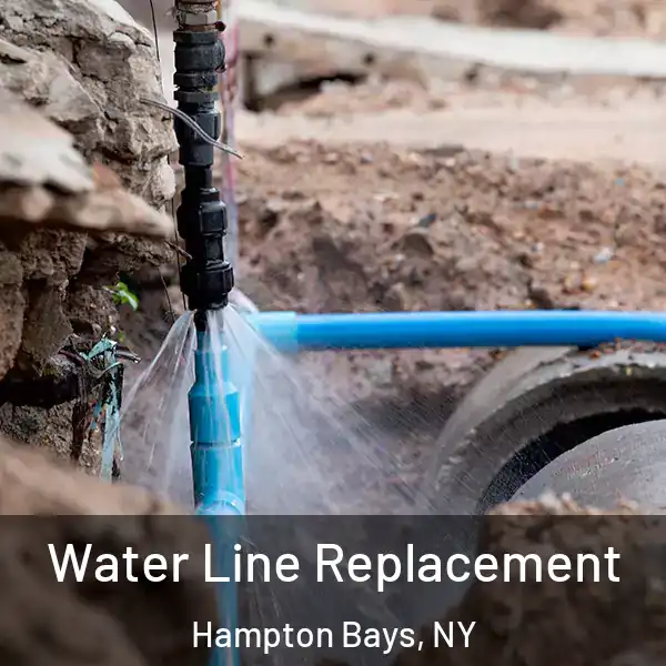  Water Line Replacement Hampton Bays, NY